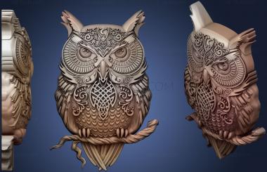 3D model owl (STL)